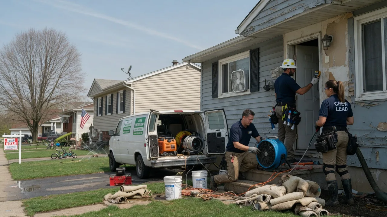 Flood Cleanup in Penitas, TX near me